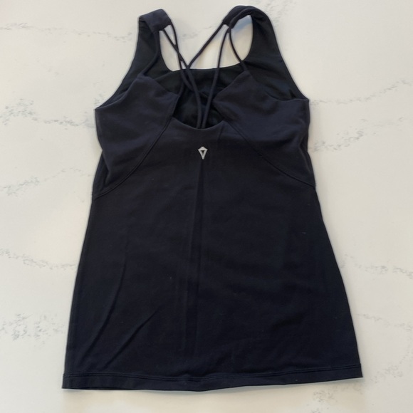 Ivivva by Lululemon Activewear Black Top size 12 - Picture 3 of 6
